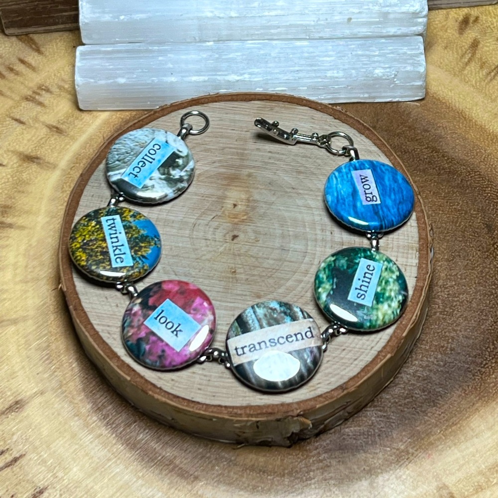 VTG| Handmade Spring Button Bracelet 🪴✨